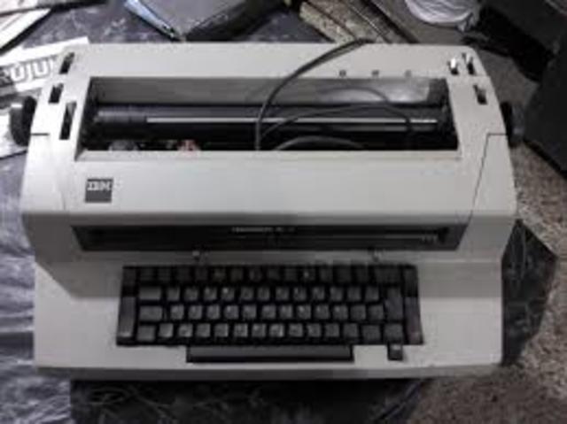 Maquina de escribir manual