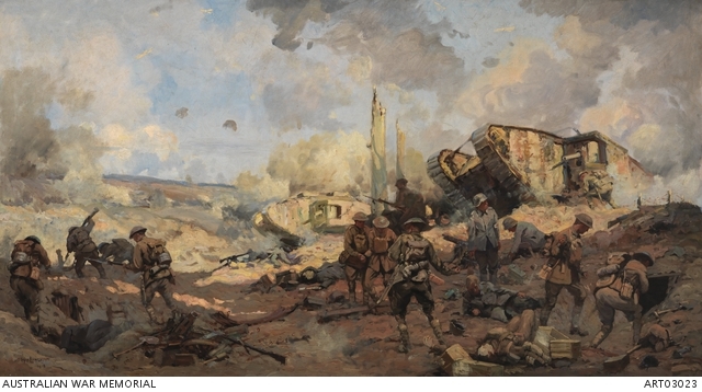 Breaking of the Hindenburg Line