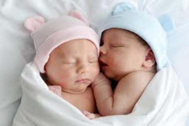 Twins born