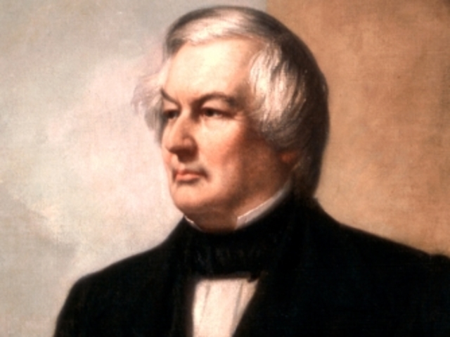 Millard Filmore becomes president