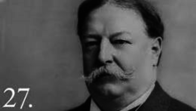 William Howard Taft becomes president