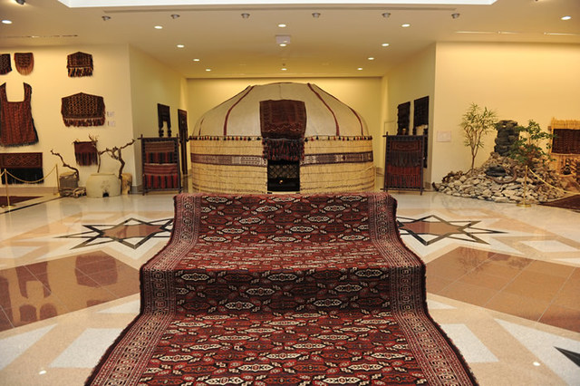 Visit Turkmen Carpet Museum