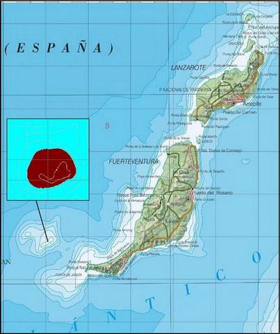 Le Danois sitúa la Atlántida en la zona de Canarias, y la considera uno de los puentes intercontinentales.