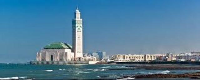 Arrive in Casablanca