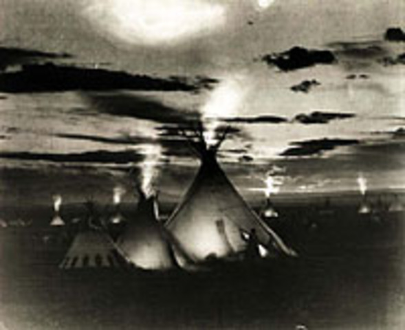 Lewis and Reuben Field Kill Blackfeet Warriors