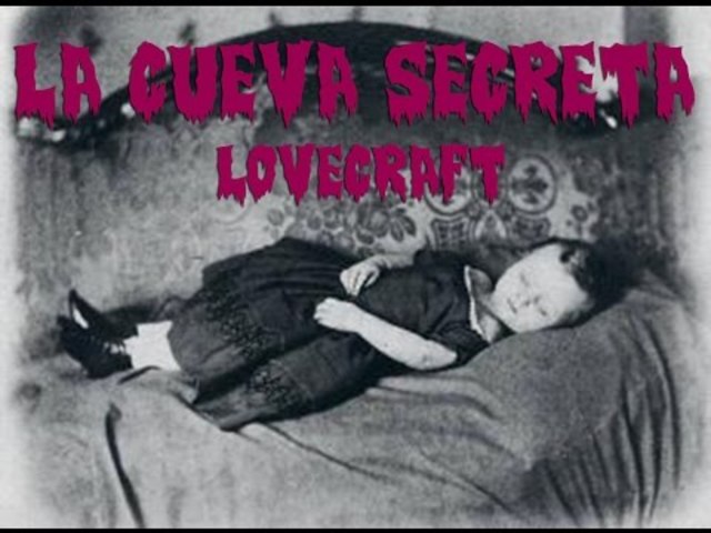 Escritura de la  "La cueva secreta"