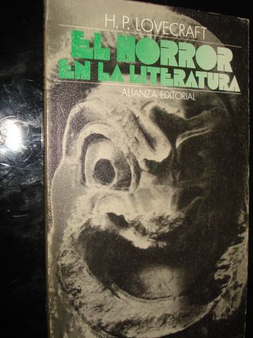 Publicación de "El horror en la literatura"