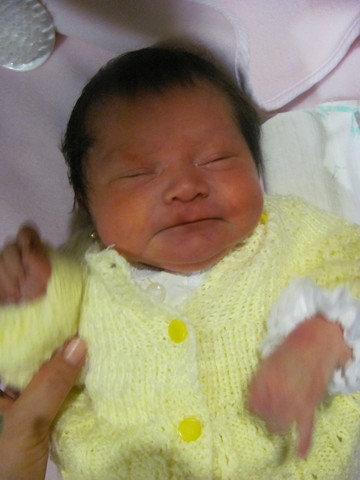 Nacimiento de mi hermana