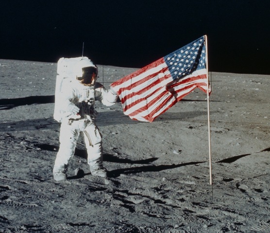 First Man On The Moon