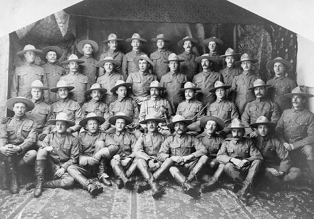The second contingent of Canadian troops
