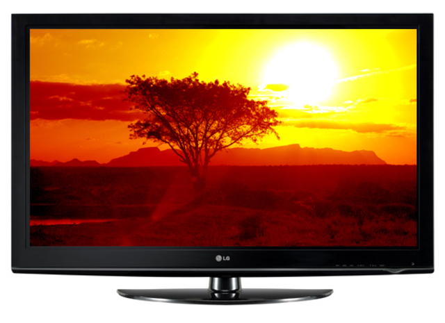 Nuestra primera tele de plasma.