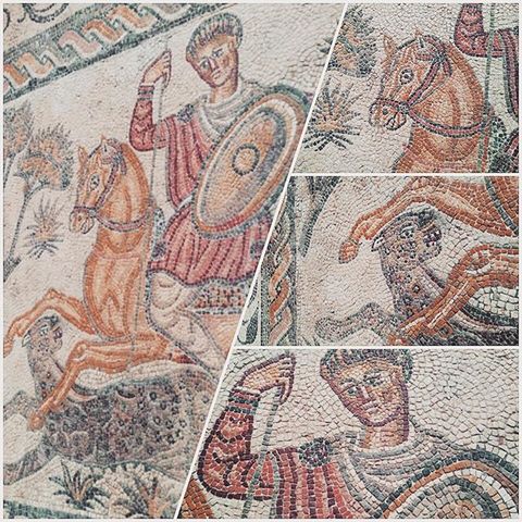 Mosaico "Caza de la Pantera"