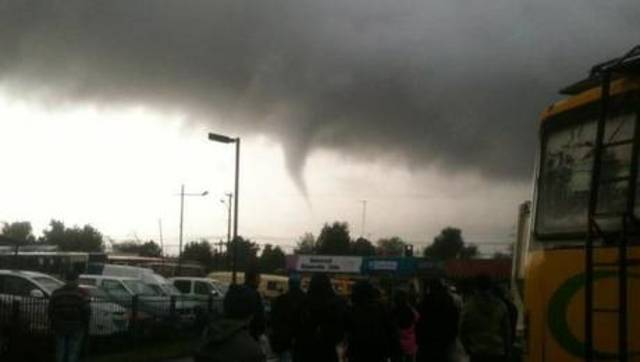 Tornado de San Carlos en Chile