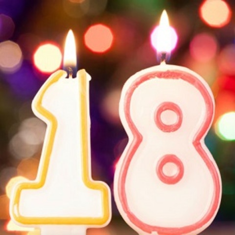 My brother turned 18!