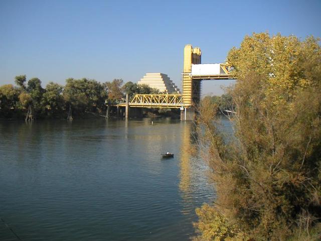 Went fishing at Sacramento River.