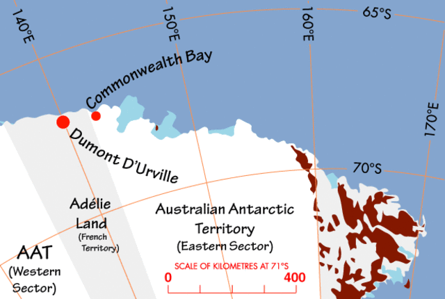 reached commenwealth bay