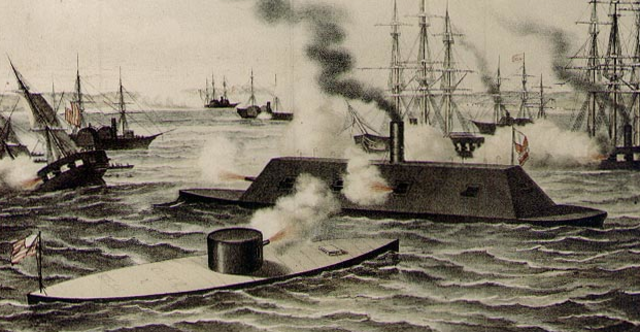 Battle of The Moniter and The Merrimac