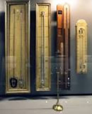 Evangelista Torricelli invents the first barometer