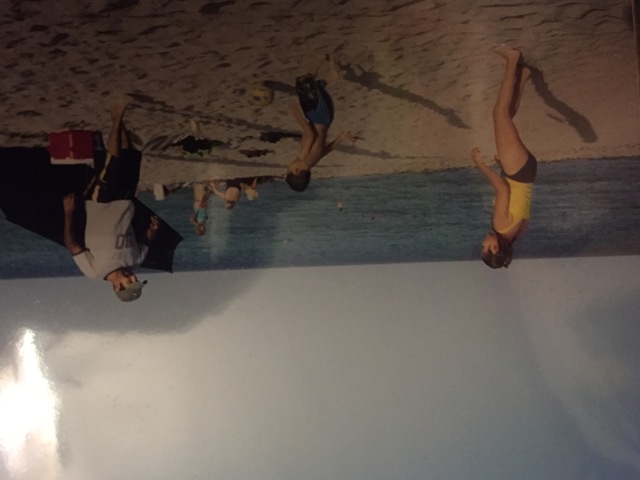 2004 primera vez en la playa