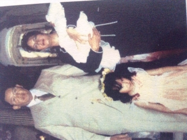 3 años mios y Butizo de mi hermana. Iglesia del Carmen