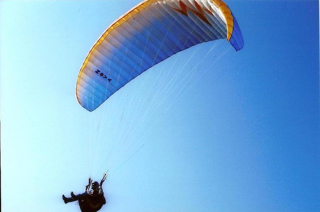 Mi primer vuelo en parapente