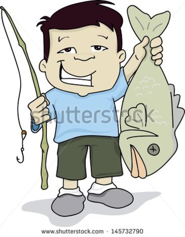 started to go fishing