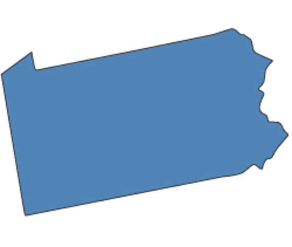 Pennsylvania Becomes a State