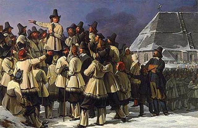 Adlen gør oprør mod kongen