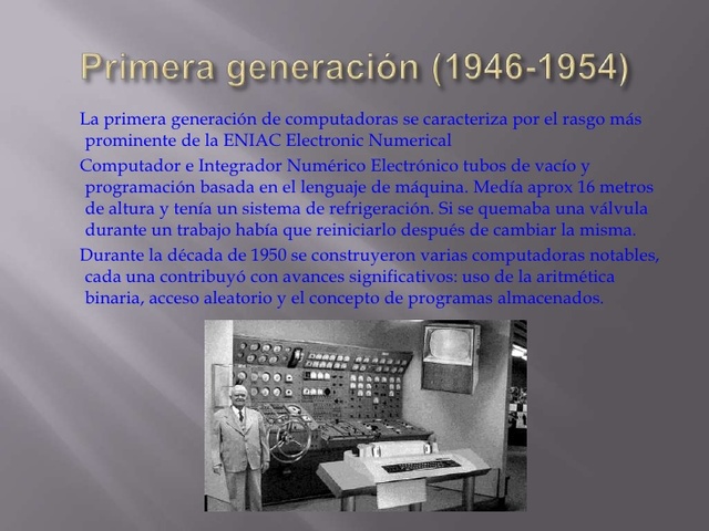 Primera generación