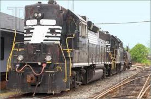 Dieasel Trains began to be used in Sweden