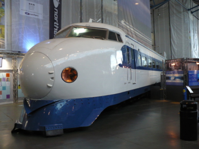 First bullet train introduced in Japan.