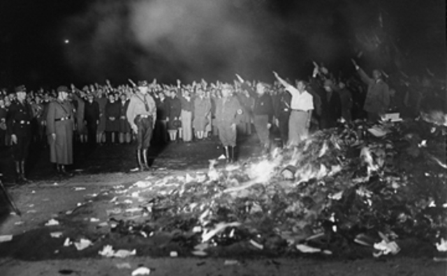 Nazi Book-burning rallies