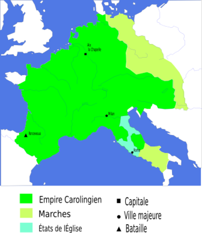 Carlo Magno diventa il primo imperatore del Sacro Romano Impero