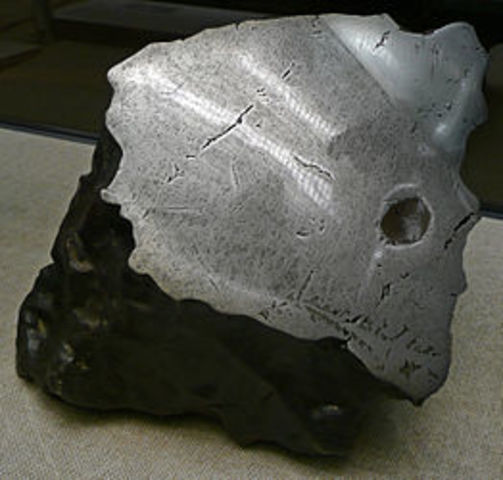 Estudio del meteorito 'Treysa'