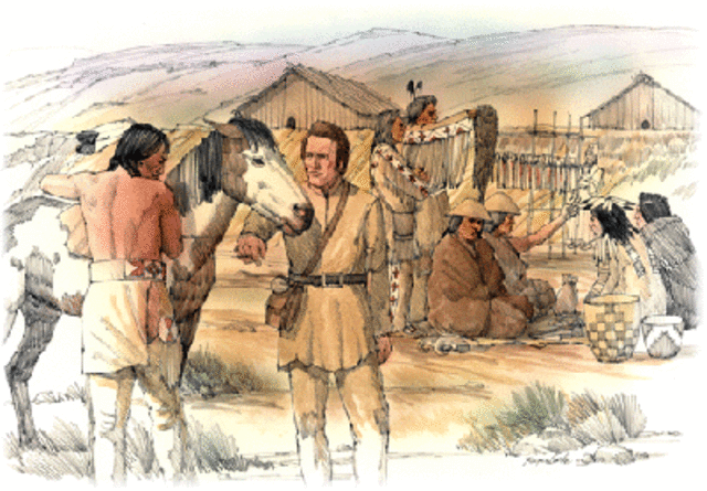 A Peaceful Trade with the Natives