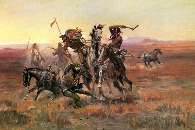 An Incident that Leads to Death for two of the Blackfeet Warriors