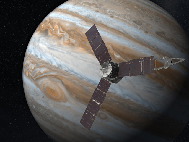 Spacecraft Arrives At Jupiter