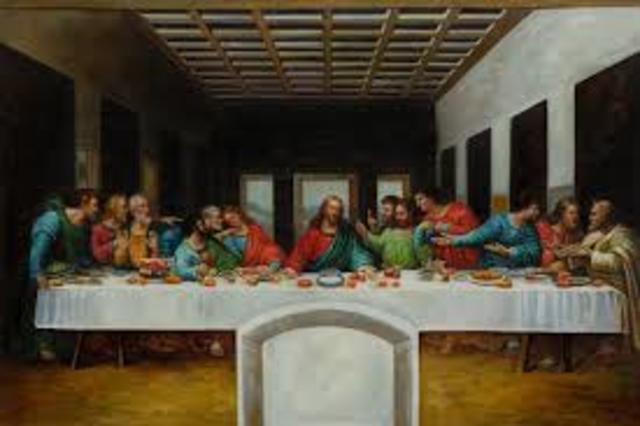 Leonardo Da Vinci painted the Last Supper