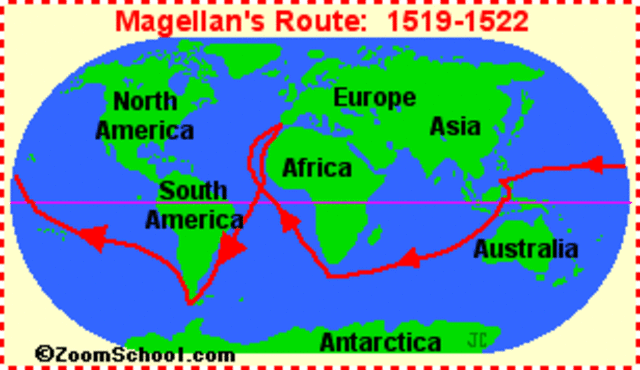 Ferdinand Magellan's crew was the first to circumnavigate the globe