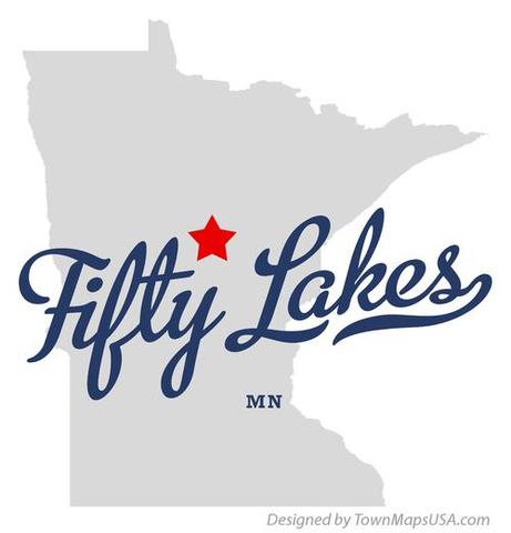 First Time at the Cabin in Fifty Lakes