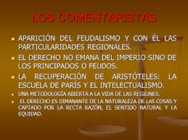 Los comentaristas