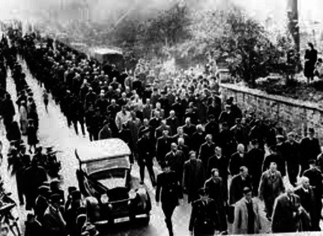 Kristallnacht riots across Germany