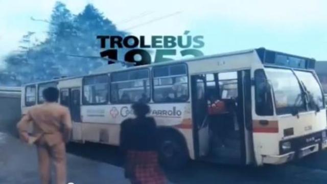 aumento de los trolebus