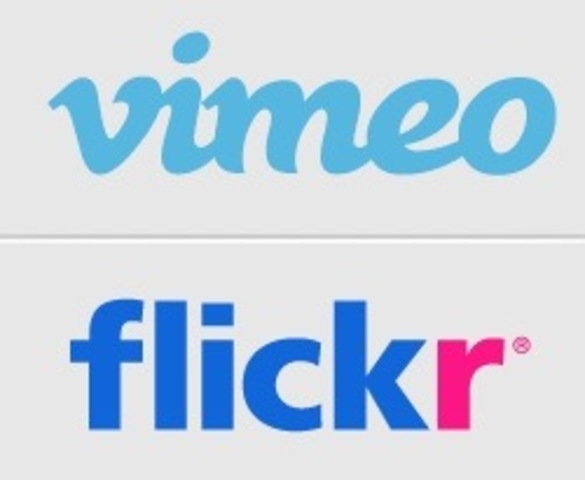 Aparece Facebook, Gmail, Flickr y Vimeo