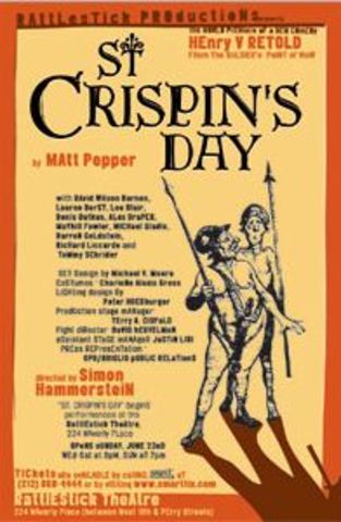 Henry V wins a victory on St Crispin's day