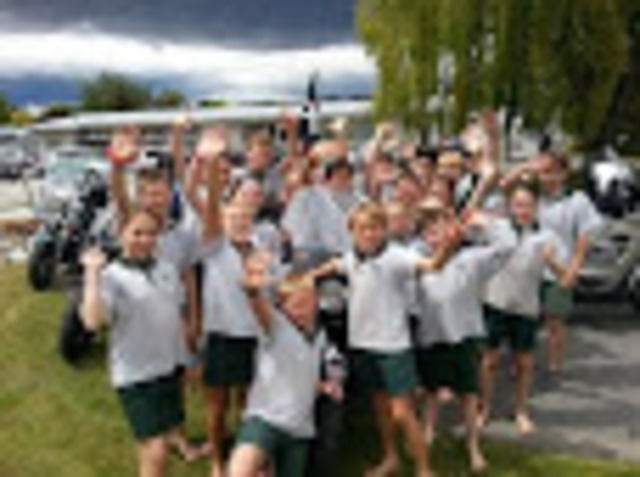 White Ribbon riders came to town