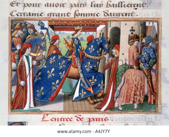 Charles VII enters Paris
