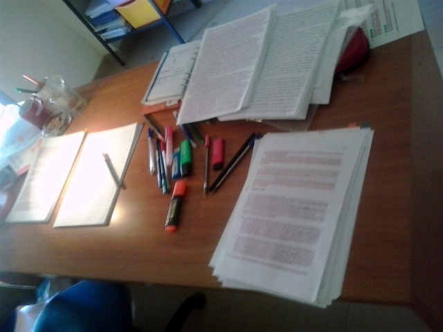 Mi lugar de estudio.