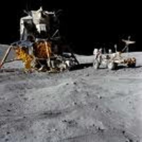 First manned lunar Landing