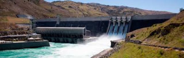 The dam is offically opened